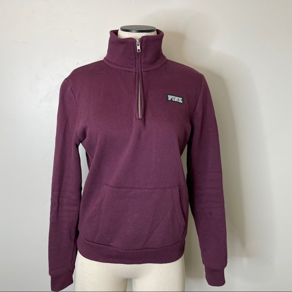 Pink half zip pullover - Picture 2 of 2